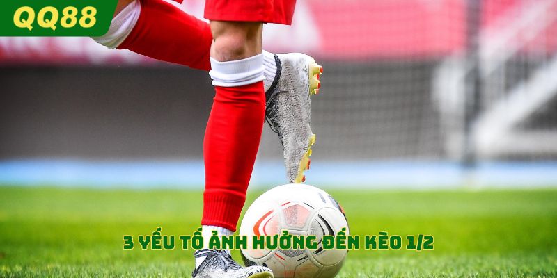 3 yếu tố ảnh hưởng đến kèo 1/2